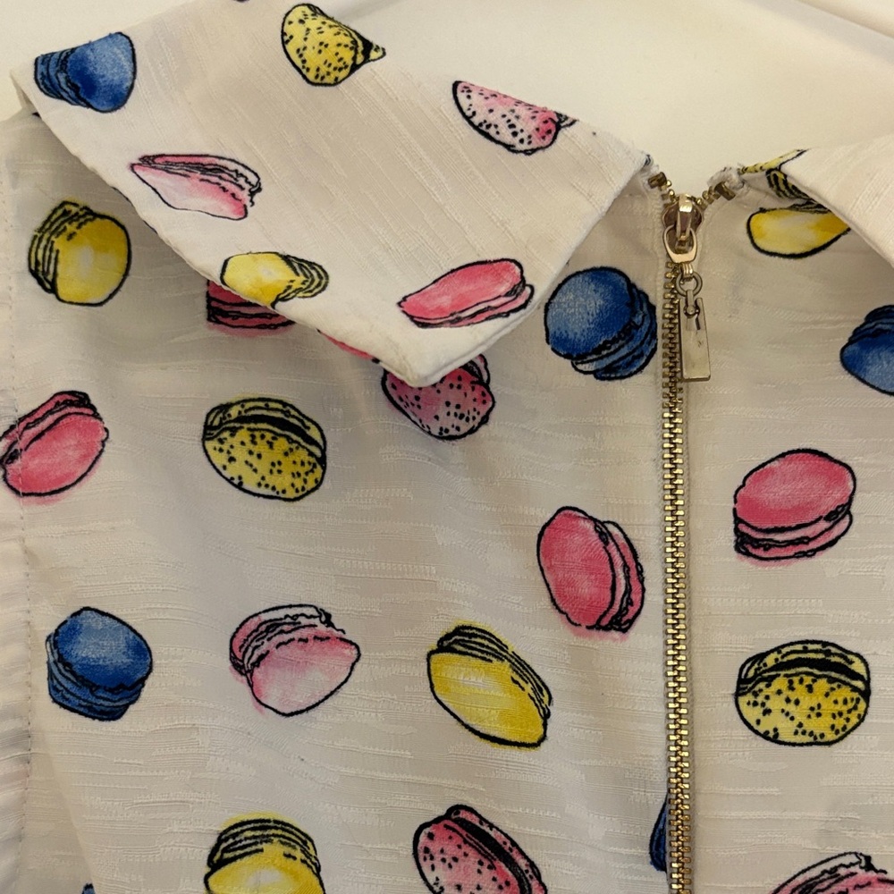 ModCloth White mini Dress with macarons! - Picture 4 of 7